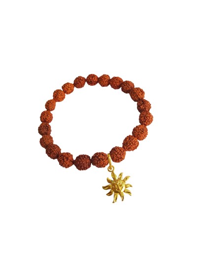 Sun God Surya Charm Bracelet For Men